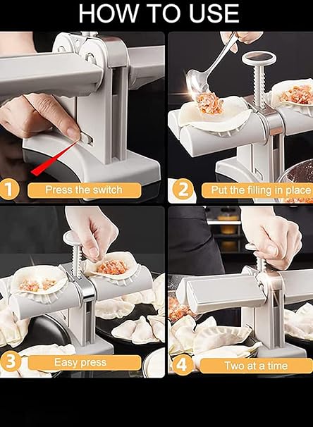 Double Head Automatic Dumpling Maker